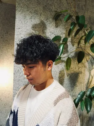 パーマ メンズ 💇‍♂️キョウヤ パーマ特化💇‍♂️のヘアスタイル
