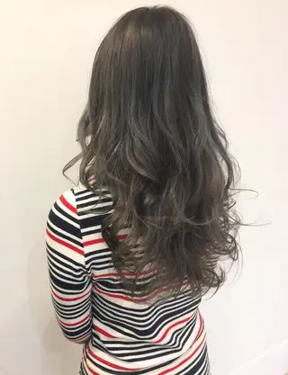 ロング カラー シールエクステ⭐️ オオミタクヤのヘアスタイル