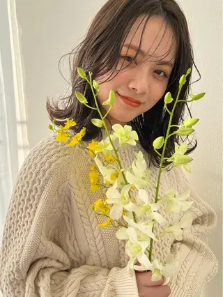 ミディアム カラー ♡manami ♡のヘアスタイル