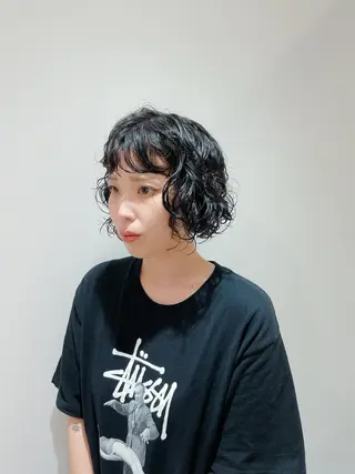 ショート コクブ アキヨのヘアスタイル