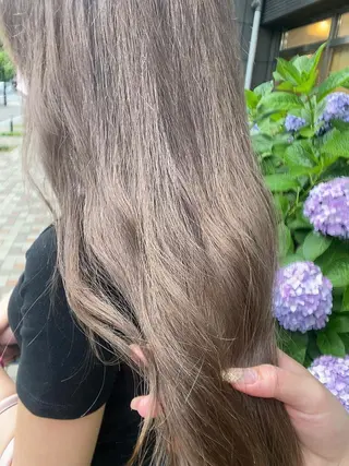 ロング カラー ヘアアレンジ Cloe 梅田所属・🌼北口 絢🌼のヘアスタイル