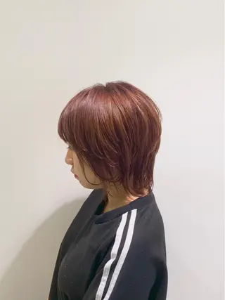 ショート ショート、ボブ/ 川鍋薫のヘアスタイル