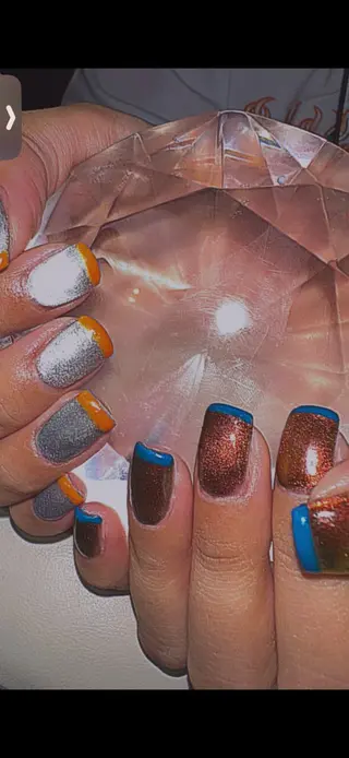ミディアム YOKOSUKA⚓️ KIRaRa💅のネイルデザイン