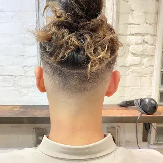 ショート メンズ Hair make ONE  008所属・メンズ/フェード/ バーバー/盛山大地のヘアスタイル