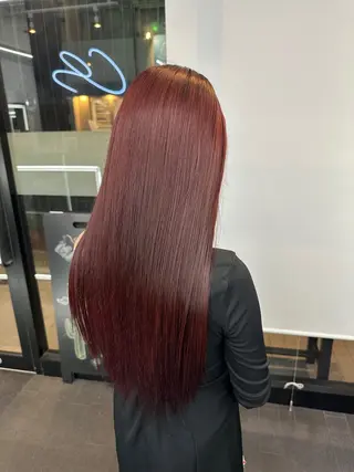 ロング カラー 堂園 眞帆のヘアスタイル