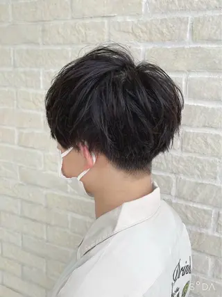 カラー メンズ 🥀ダブルカラー/ 縮毛矯正🥀ユイキのヘアスタイル