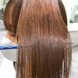 ミディアム カラー ムトウセイマ/艶髪 /艶ケアWブリーチのヘアスタイル