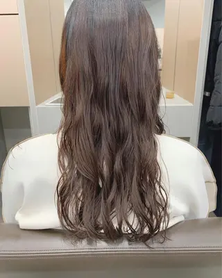 ロング パーマ ボブパーマコテ巻き風 パーマNo1深江秀平のヘアスタイル