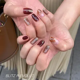 ネイル ☁️BLITZ 🎀笠原雪音🎀のネイルデザイン