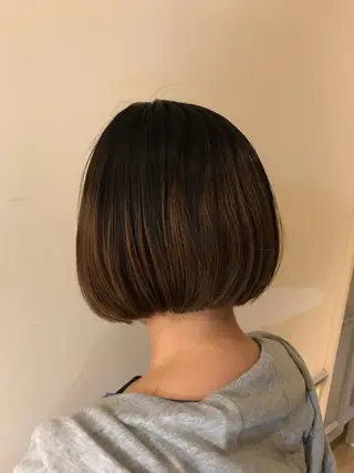 ミディアム カラー 山下 直人のヘアスタイル