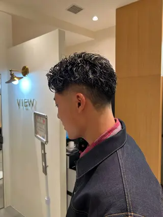 メンズ 似合わせメンズカット /ニュアンスパーマのヘアスタイル