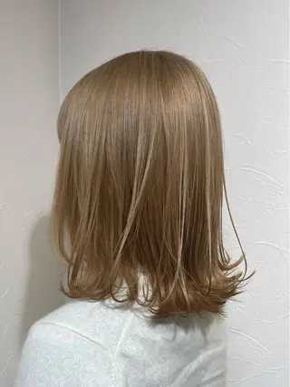 ミディアム カラー FUKUSHIMA 🔥のヘアスタイル