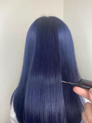 セミロング ボブ/ぱつっとボブ/ 谷口 海星のヘアスタイル