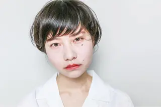 ショート 横井伴典 矢場町 メンズカット/パーマのヘアスタイル