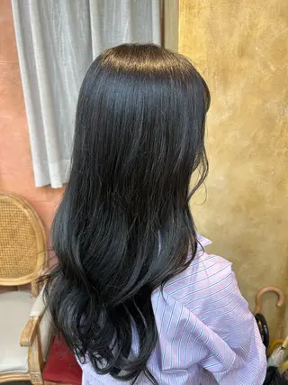 ロング カラー Retsu /UniQのヘアスタイル