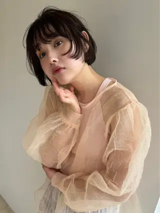 ショート パーマ KA NAのヘアスタイル