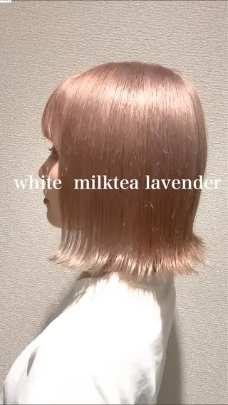 ショート カラー Selenehair 三条本店のヘアスタイル