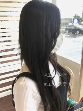 ロング 古山 勇太のヘアスタイル