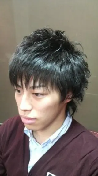 メンズ サンフラット所属・岡林 選のヘアスタイル