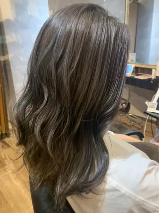 ロング カラー カットモデル 募集✨のヘアスタイル