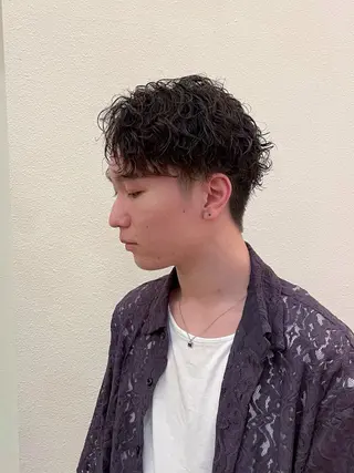 メンズ 韓国ヘア/透明感カラ ー/メンズレディースのヘアスタイル