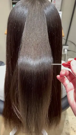 ロング みわ/博多 ブリーチ/メンズヘアのヘアスタイル