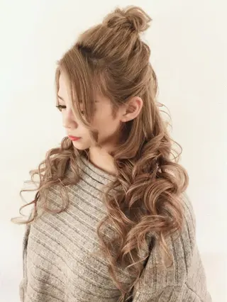 ヘアアレンジ Hair and Make Encourage所属・ヘアメイク エンカレッジのヘアスタイル