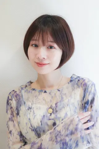 ショート カラー 野村 健太のヘアスタイル