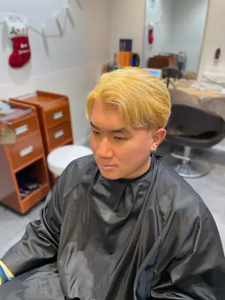 カラー メンズ PooL ♥ かたやま ひなこのヘアスタイル