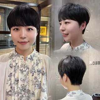 ショート ROBBY表参道所属・木村【似合わせ ショート】無料✨のヘアスタイル