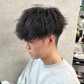 ショート パーマ メンズ 【メンズ特化】 笹目純のヘアスタイル