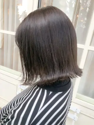 ミディアム SET-UP Yurukiのヘアスタイル