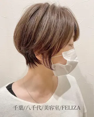 ショート FELIZA所属・似合わせの達人🔥 石川就平のヘアスタイル