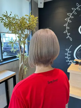 ショート カラー 名古屋/デザイン/ ブリーチ/松井亮磨のヘアスタイル