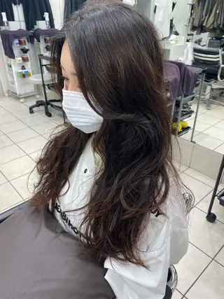 ロング カラー パーマ TONI&GUY   EBISU所属・無料カットモデル募集 / Natsukiのヘアスタイル