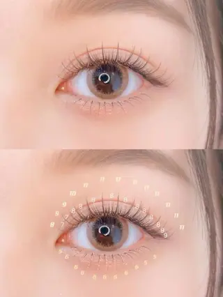 マツエク・マツパ 🌈 YUNA🌈のマツエク・マツパデザイン