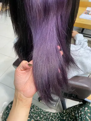 ロング 🪼かえで🪼臼井 カラー/縮毛矯正のヘアスタイル