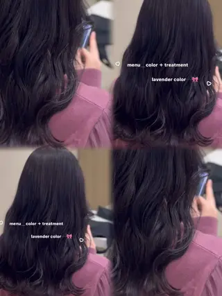 セミロング 🎀さ こﾁ🎀のヘアスタイル