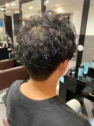 パーマ メンズ ⭕️メンズパーマ⭕️ 山口 裕太郎のヘアスタイル