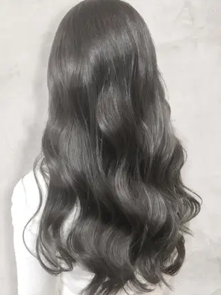 ロング カラー hair＆make EARTH センター南店所属・山下 仁愛のヘアスタイル