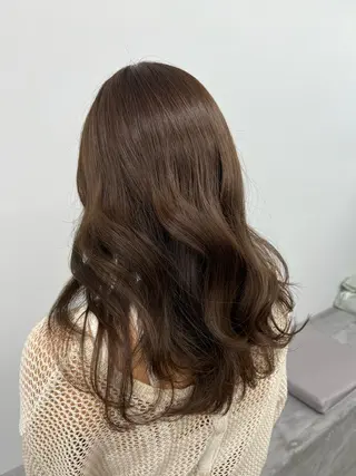 カラー 韓国style Mifūのヘアスタイル
