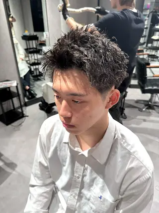 ショート パーマ メンズ メンズヘア◎ なぐらのヘアスタイル