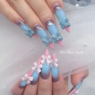 セミロング Pio Mielのネイルデザイン