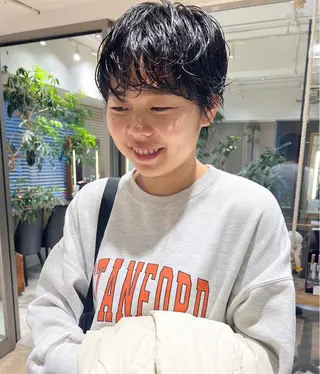 ショート パーマ 🌿ニュアンスパーマ /ショート淳平のヘアスタイル