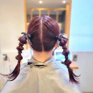 セミロング Agu hair flower所属・E RIのヘアスタイル