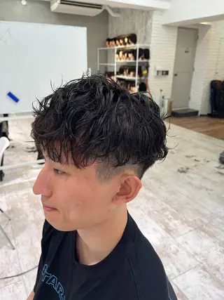 メンズ Luce川崎所属・飯川 世那のヘアスタイル