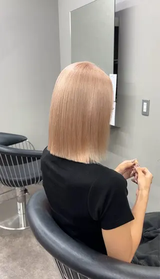 ミディアム カラー モッズヘア越谷西口店所属・市森 心寧のヘアスタイル