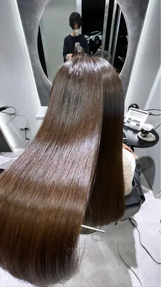 セミロング ❣️韓国/髪質改善 🫧yamato👑のヘアスタイル