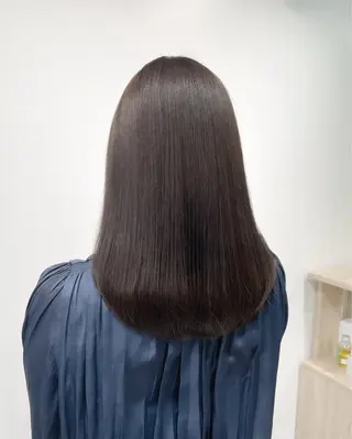 ミディアム 髪質改善/艶カラー 🤍mizueのヘアスタイル
