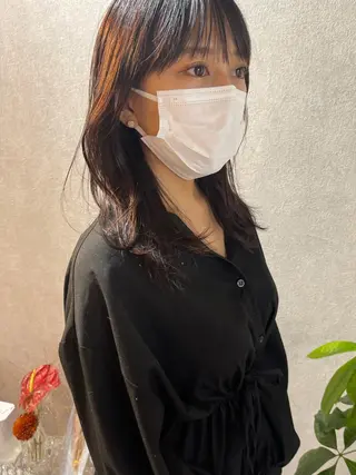 セミロング カラー モテ髪支持率NO.1 KENJIROのヘアスタイル